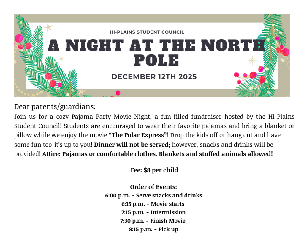 A Night at the North Pole Movie Night