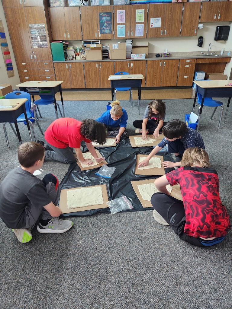 4th Grade Salt Dough Maps
