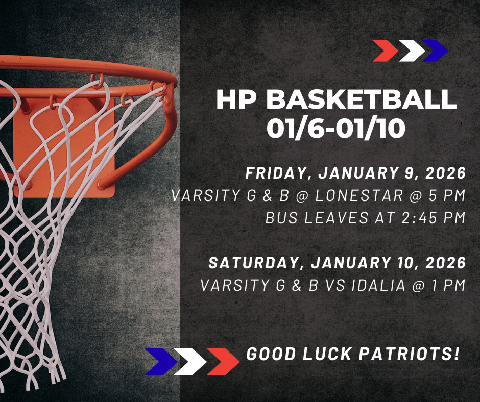 HP Basketball 1/6-1/10