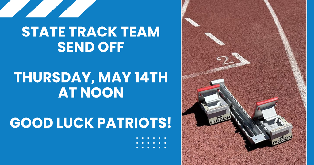 State Track Team Send-Off