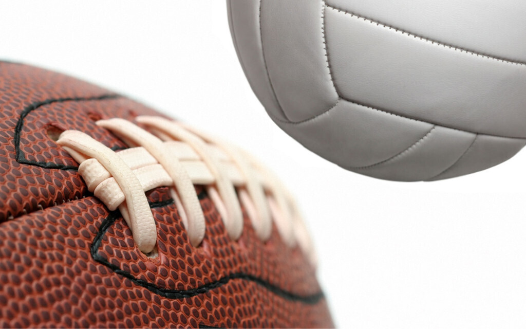 Football and Volleyball