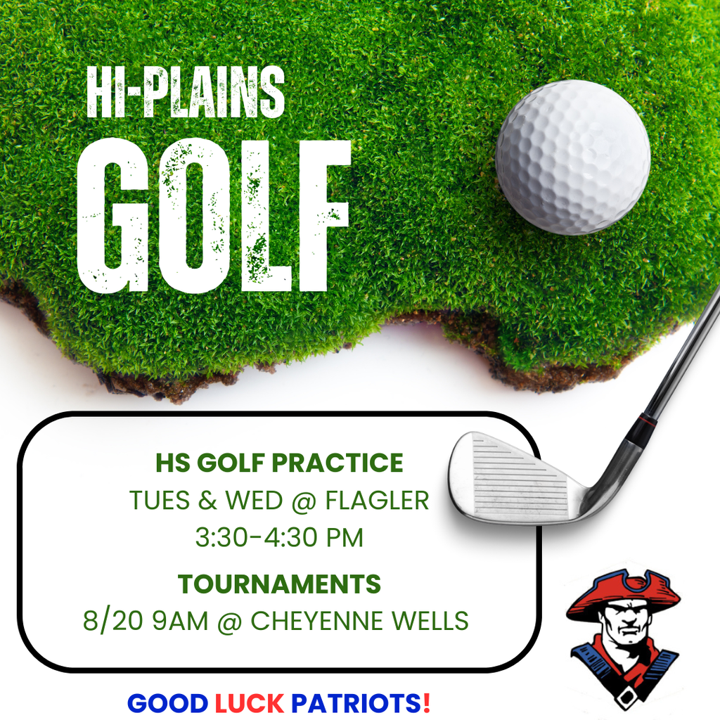 HP Weekly Golf Info