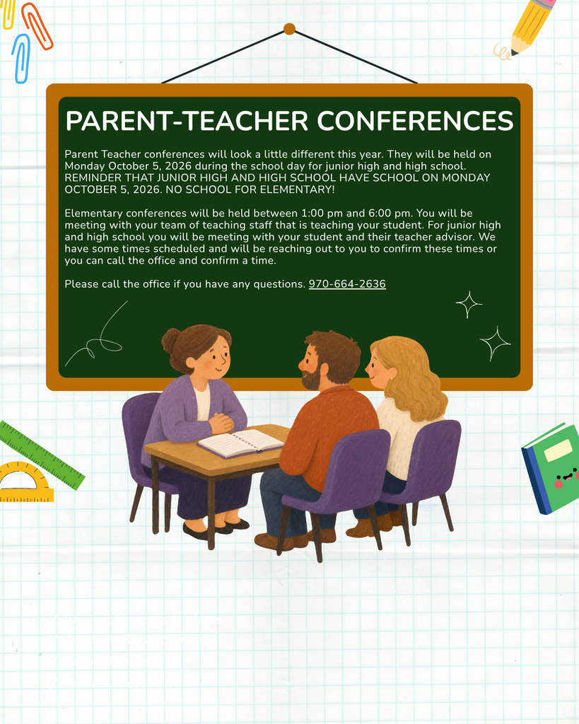 Oct 5, 2026 Parent-Teacher Conference Info