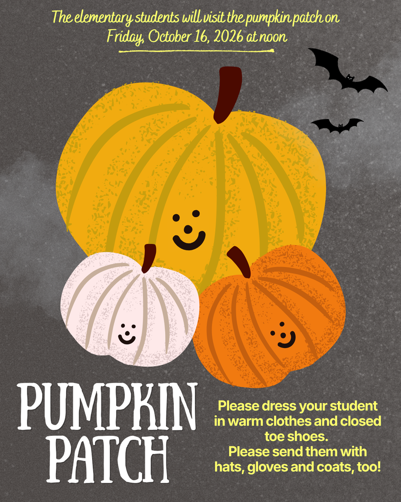 Elementary Pumpkin Patch Info
