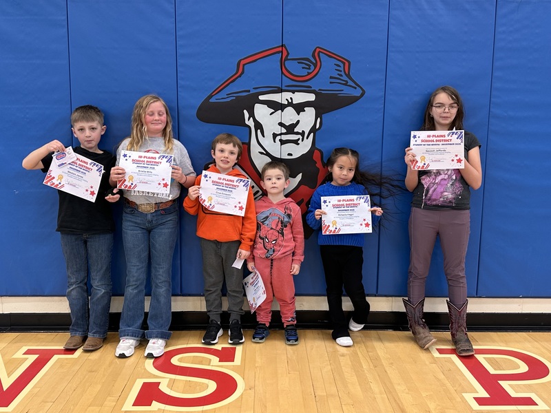 December Students of the Month