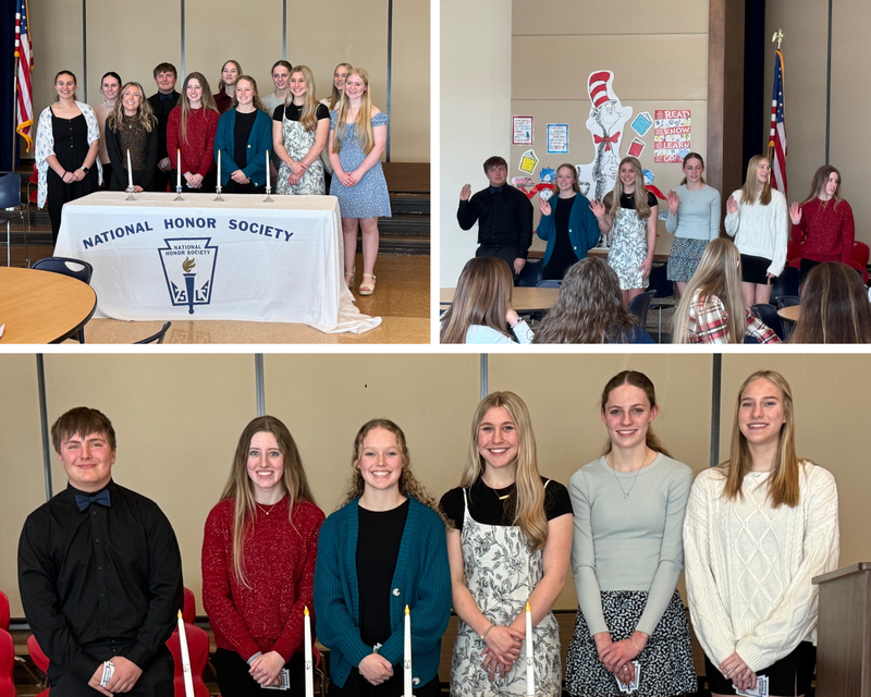 25-26 National Honor Society Inductees