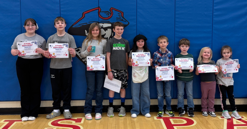 February Students of the Month