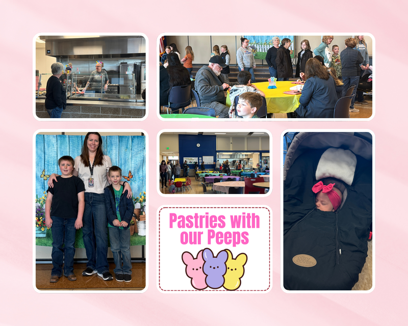 Pastries with Our Peeps