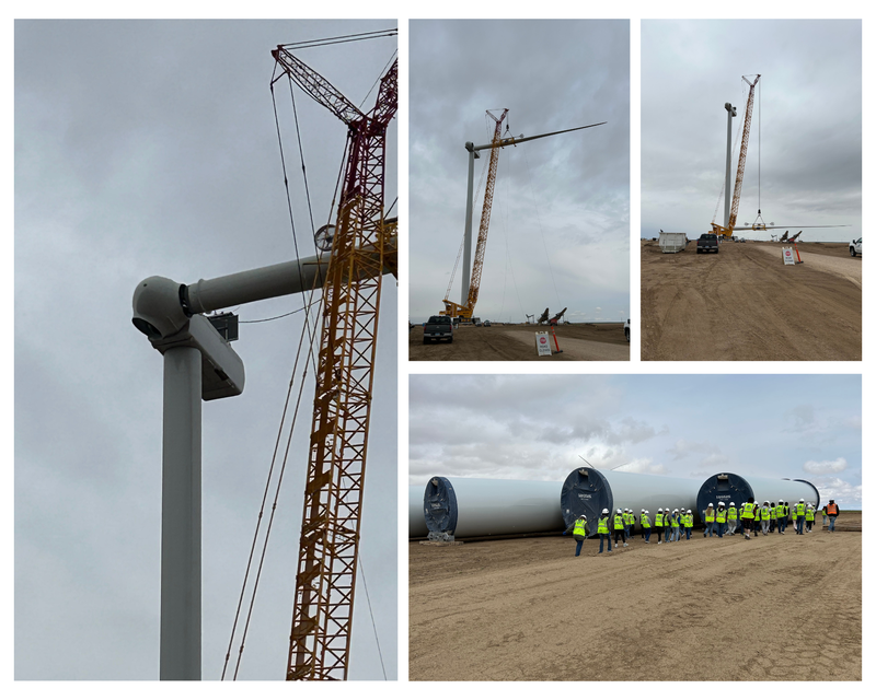 JH & HS at the Wind Farm