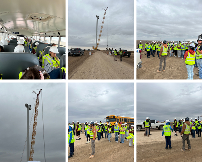 JH & HS at the Wind Farm