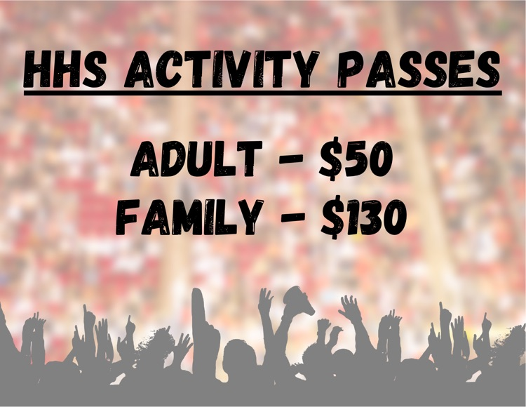 Please call the High School office if you would like to purchase a pass to the High School home games.