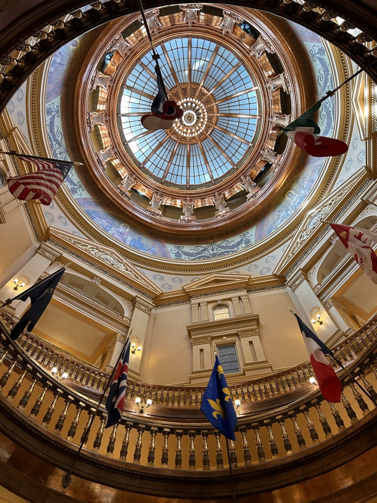 3rd graders enjoying their field trip to the State Capitol!
