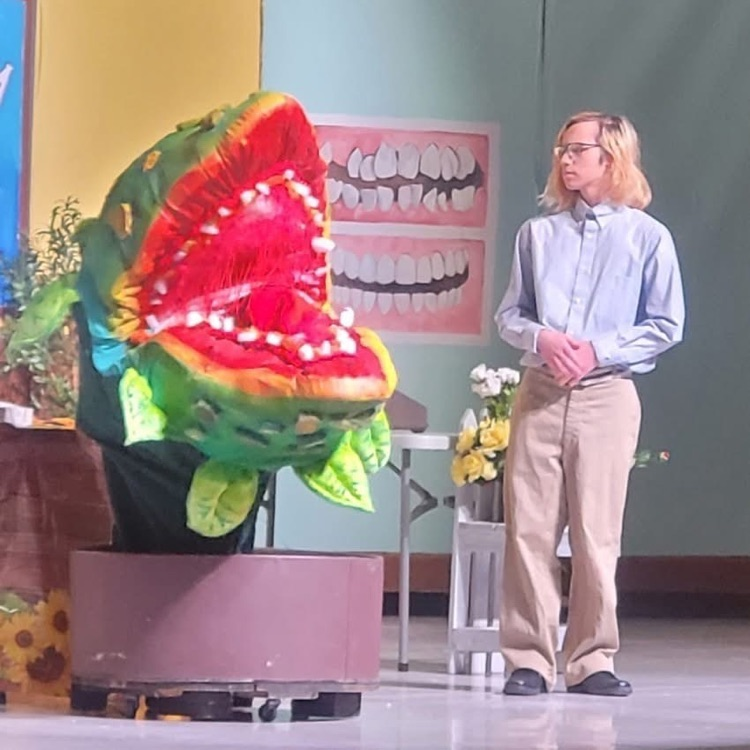 Hiawatha High School Presents Little Shop of Horrors Friday, November 14, 2025, at 7pm Saturday, November 15, 2025, at 7pm Tickets $5 Cash At The Door No Passes Allowed