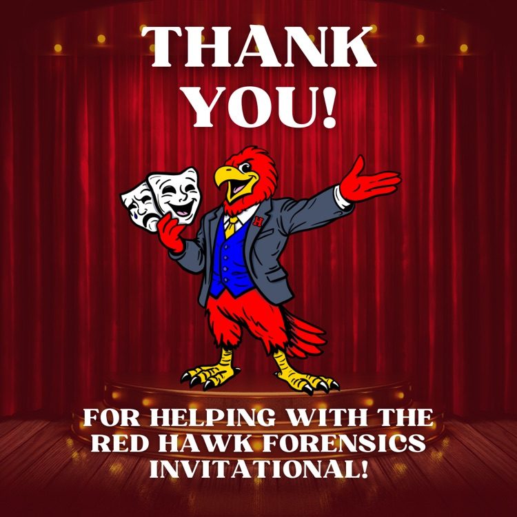 thank you from the forensics tea