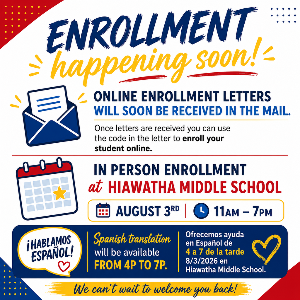 Letters  are on their way for online enrollment with a snap code. If you need in person enrollment it is available 8-3-2026 from 11am to 7pm with translation services from 4pm to 7pm. 