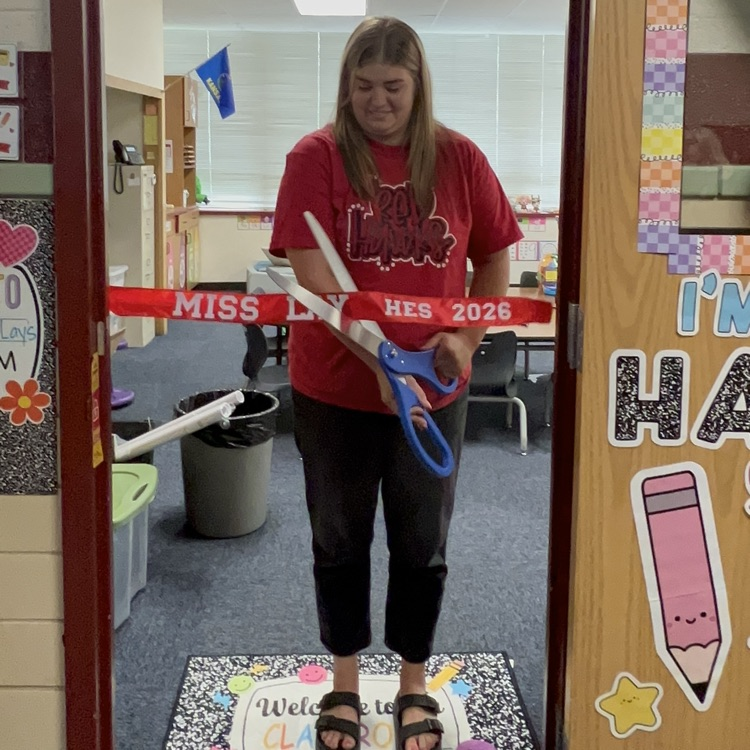 Miss Lay, Miss Simon, & Miss Grissom’s classrooms are officially open! Welcome to the HES family ladies!