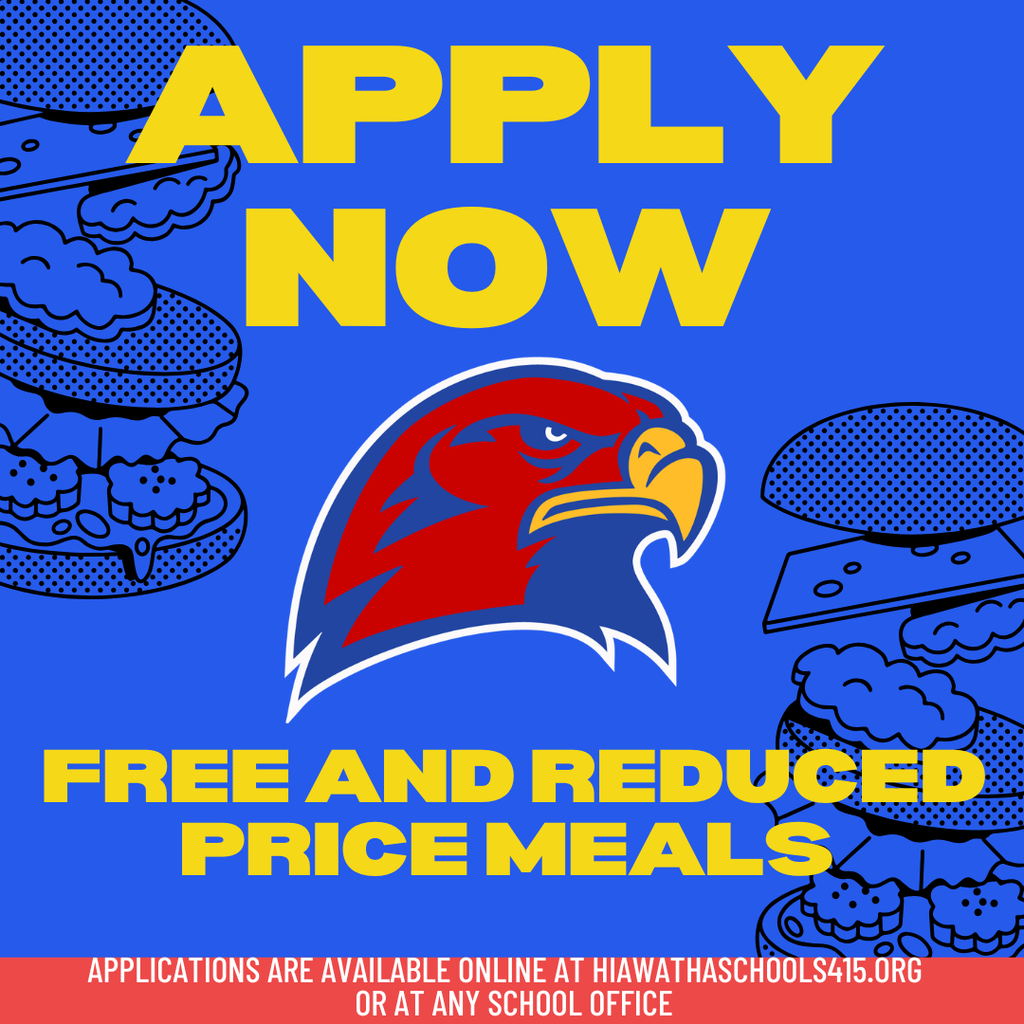 Apply now for free and reduced price meals for the 2026-2027 school year. Pick up an application at any school office or apply online at https://schoolmealsapp.ksde.org/Home/welcome/D0415