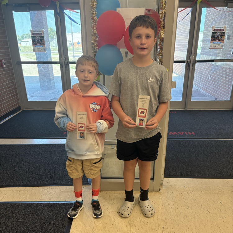5th/6th grade students of the week