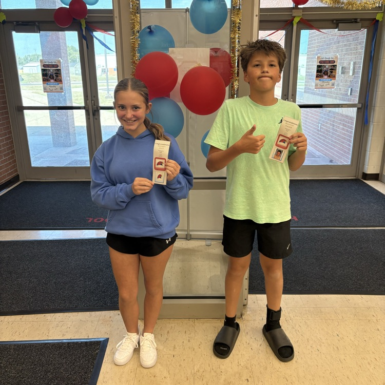 8th/7th grade students of the week