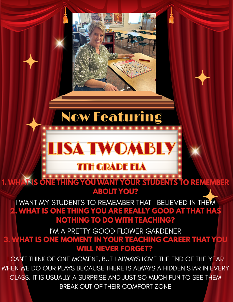 Last Week @ HMS: Feature A Teacher