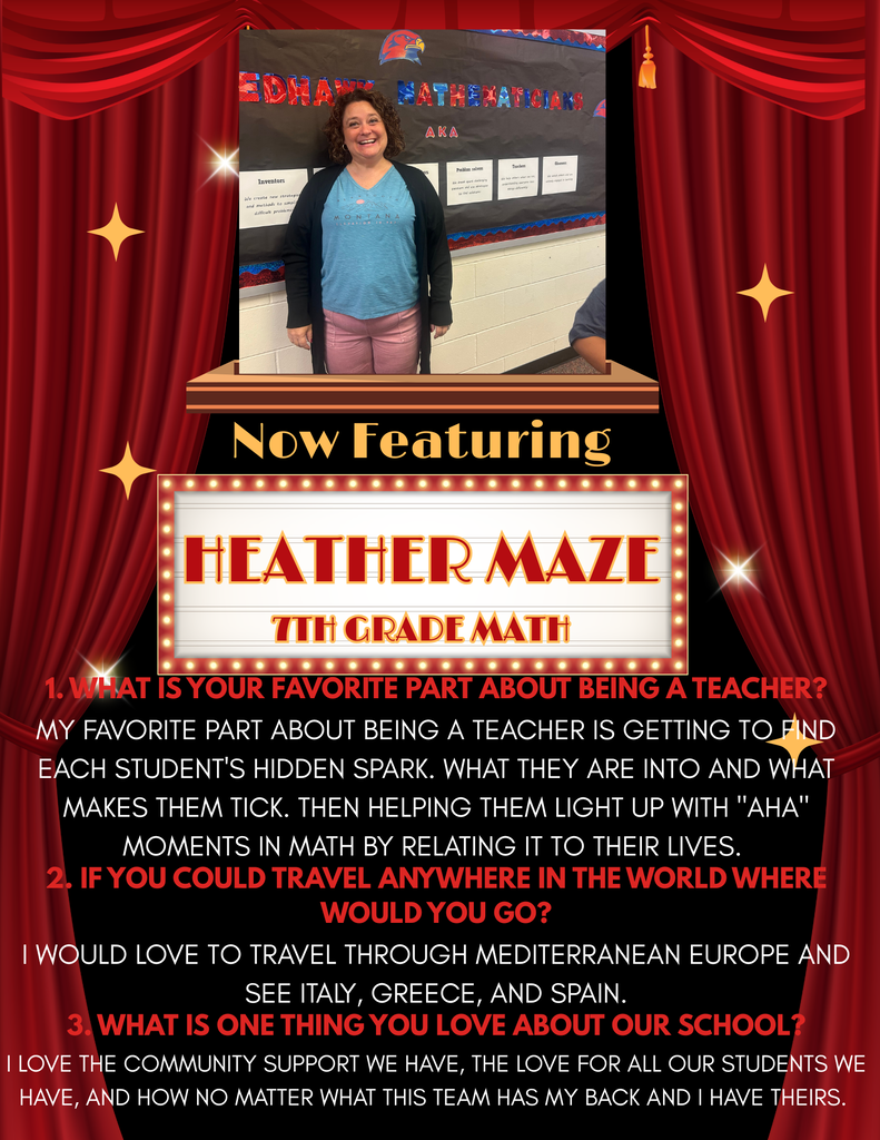 Feature Teacher: Heather Maze