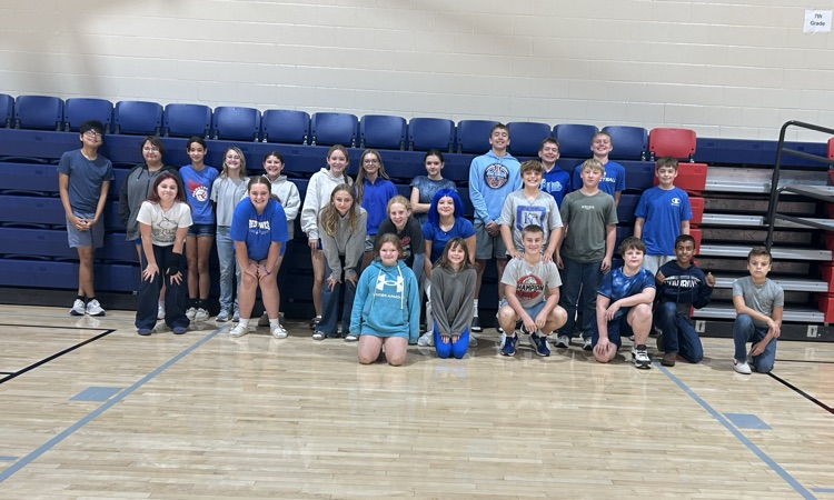 5th grade Blue and Gray Day