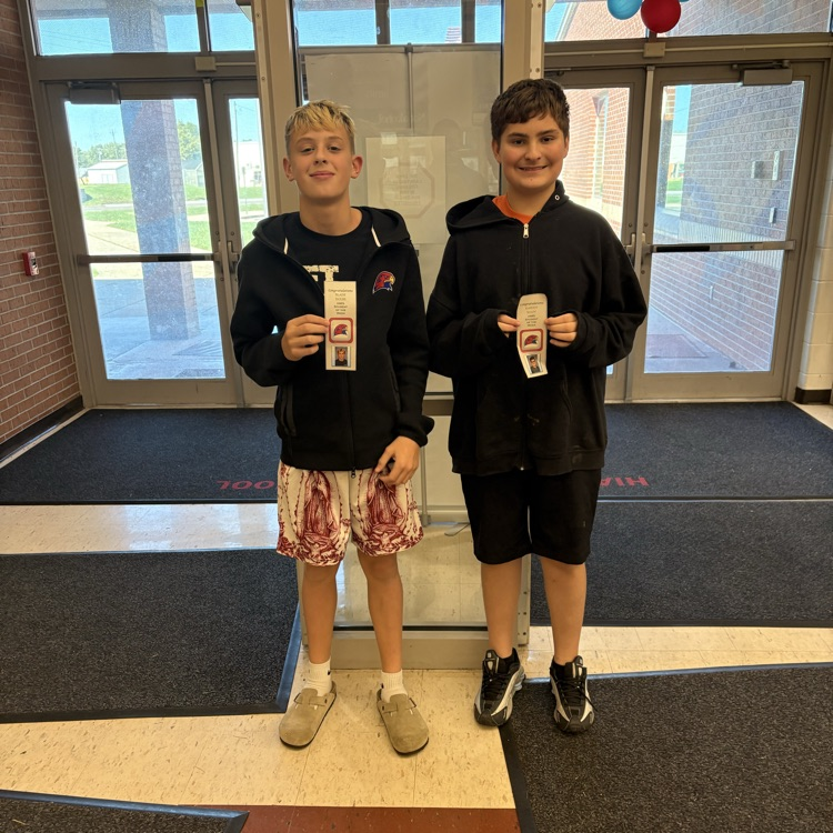 HMS Students of the Week (7th/8th)