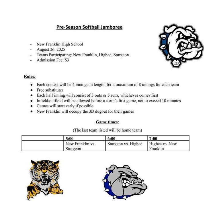 jamboree schedule