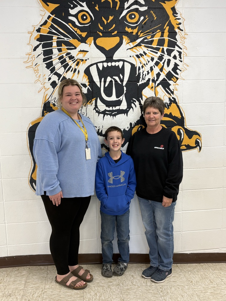 Mrs Adams, Colton and Sarah Maupin