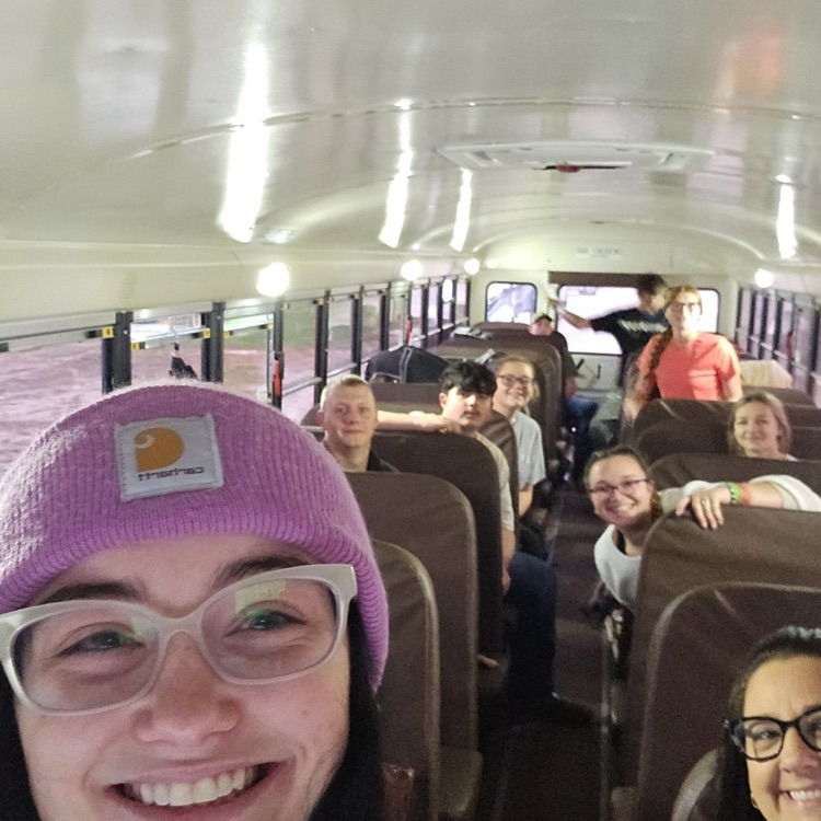 Fun times on the bus 