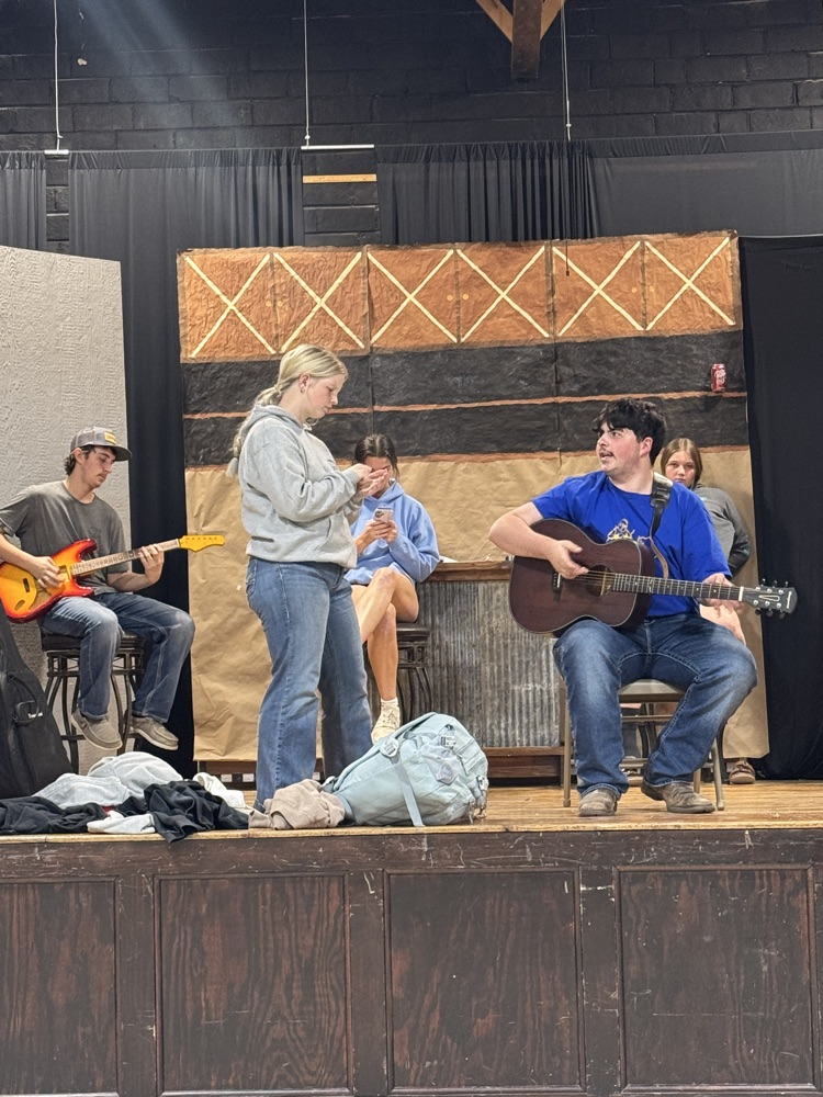 Drama performers on the stage