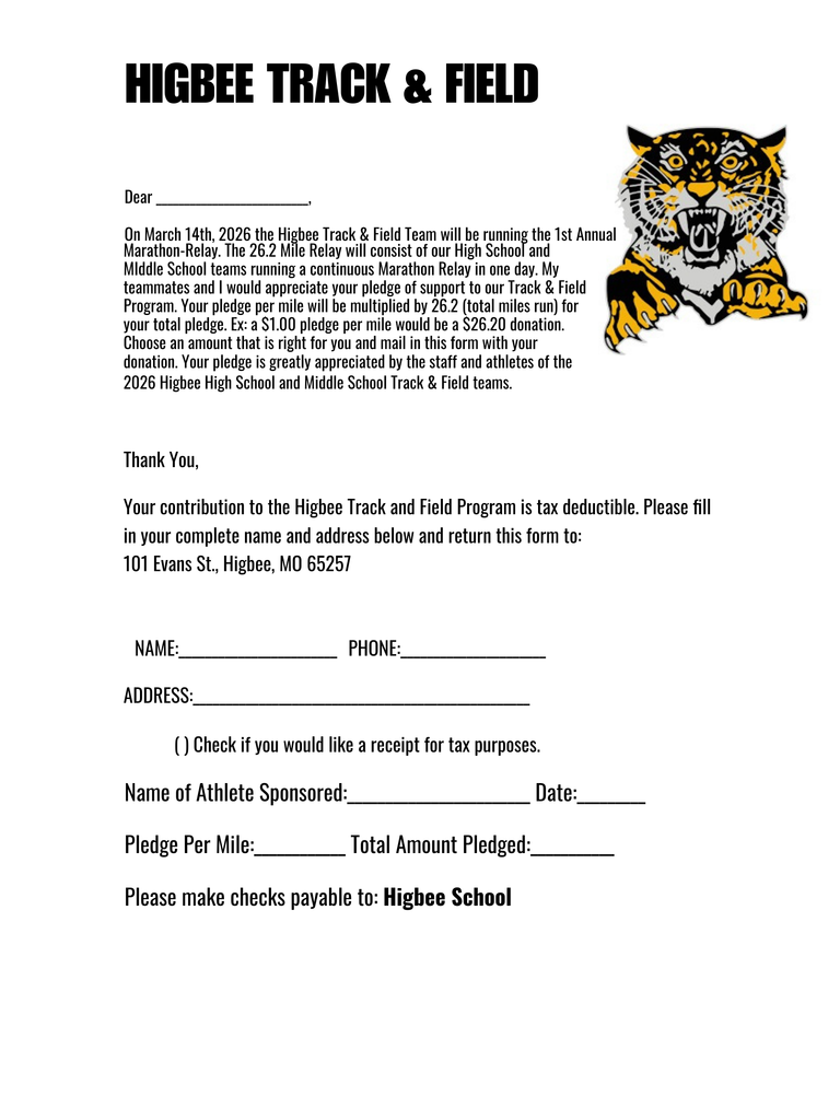 Marathon Pledge