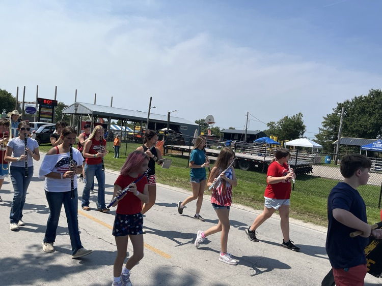 marching