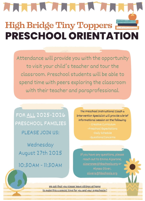 preschool orientation