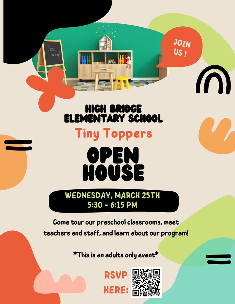 preschool open house 3/25