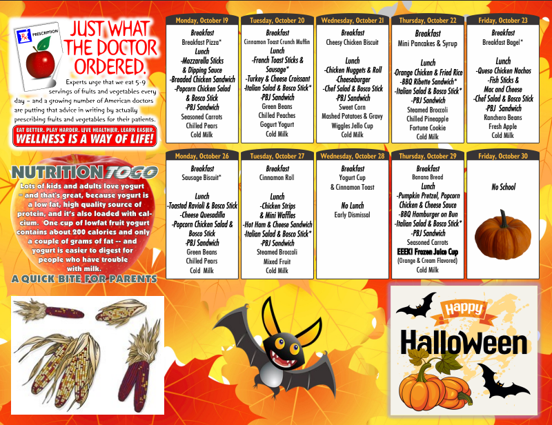 HMS Oct Menu 19-30
