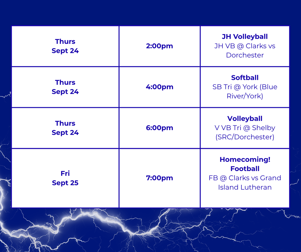 schedule