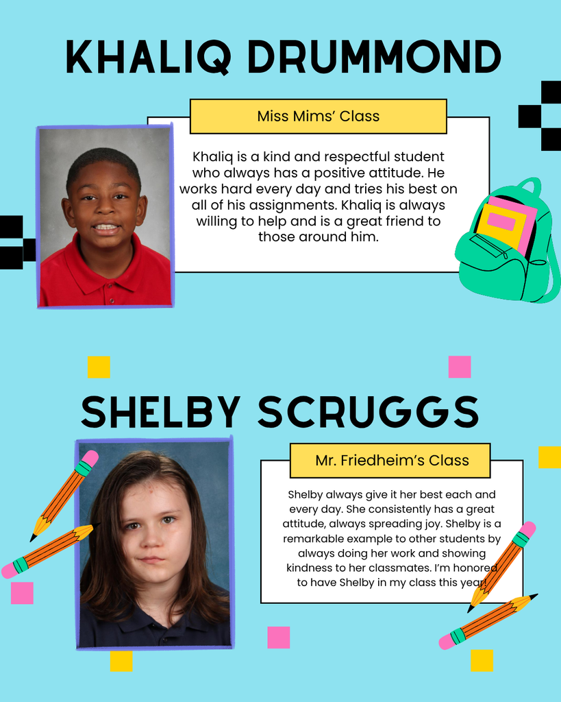 Terrific Kids September