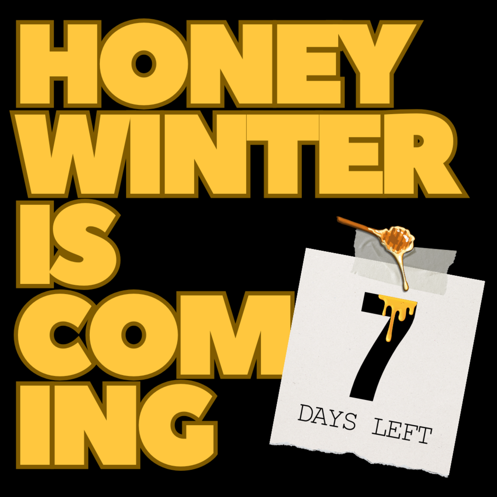 Honey winter graphic promo