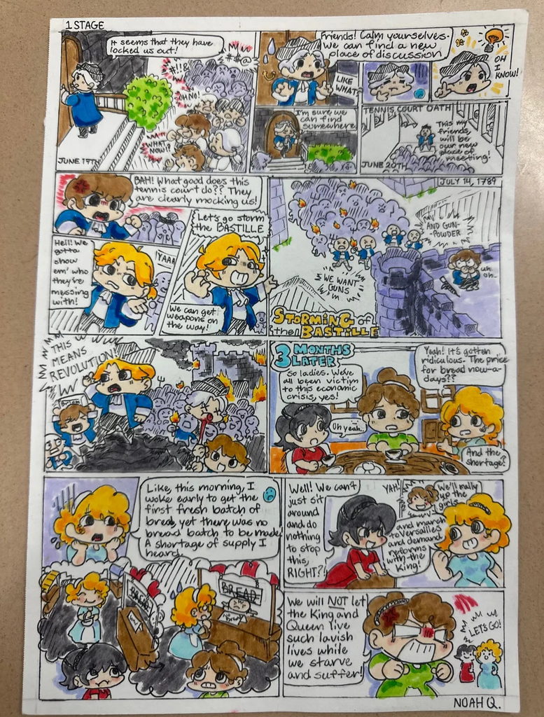 French revolution comic