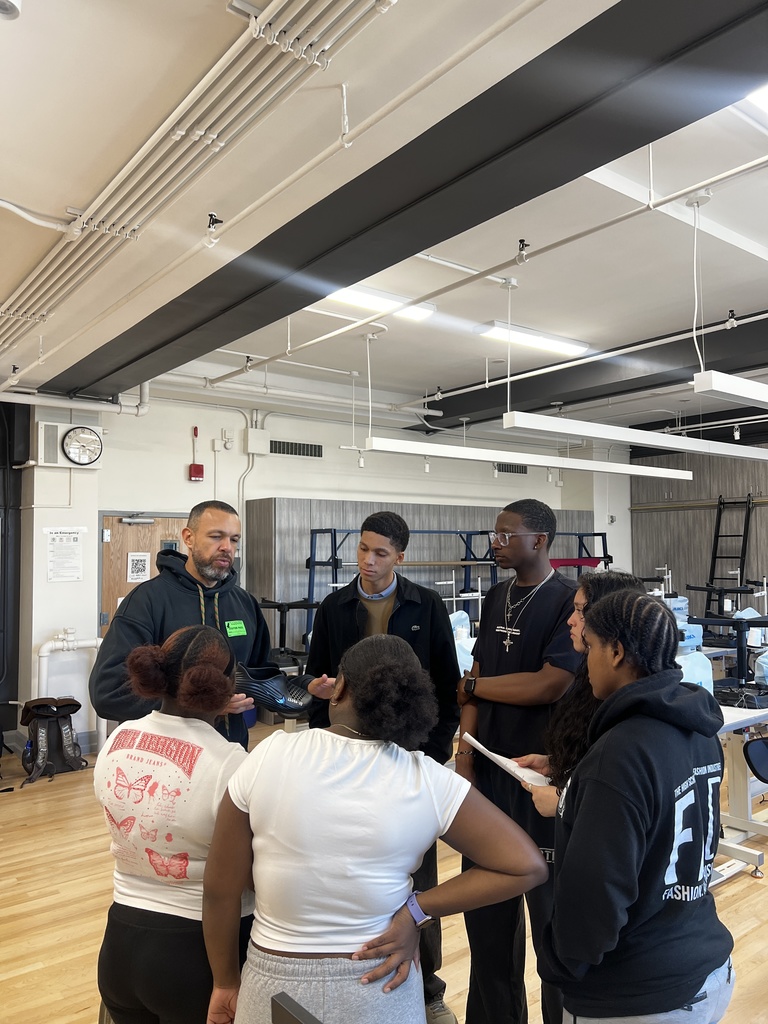 Content creating with the Nike team and Ms. Vaccaro's class for our upcoming Nike partnership 