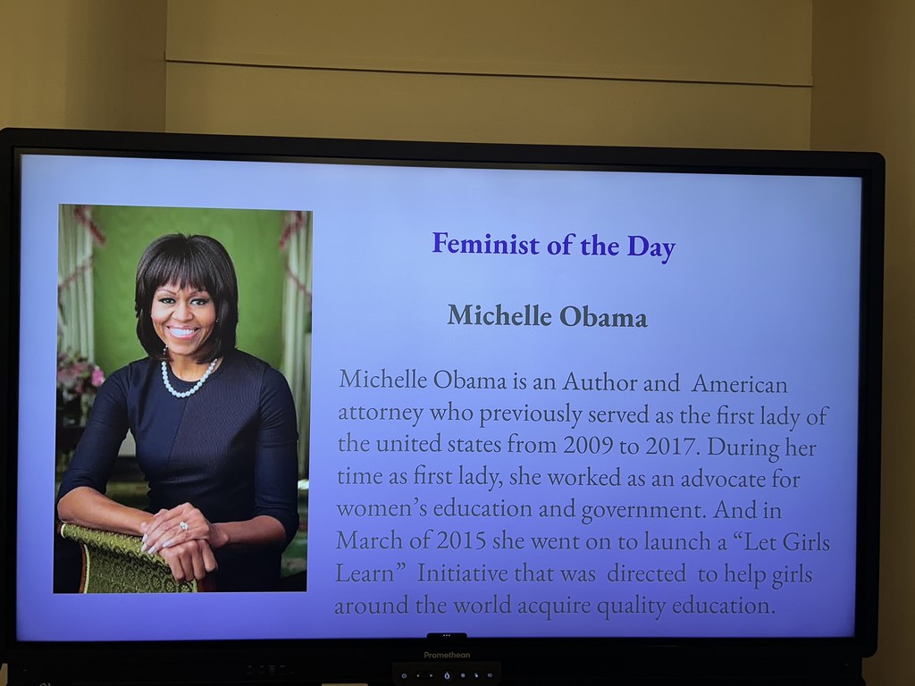 Feminist of the Day!