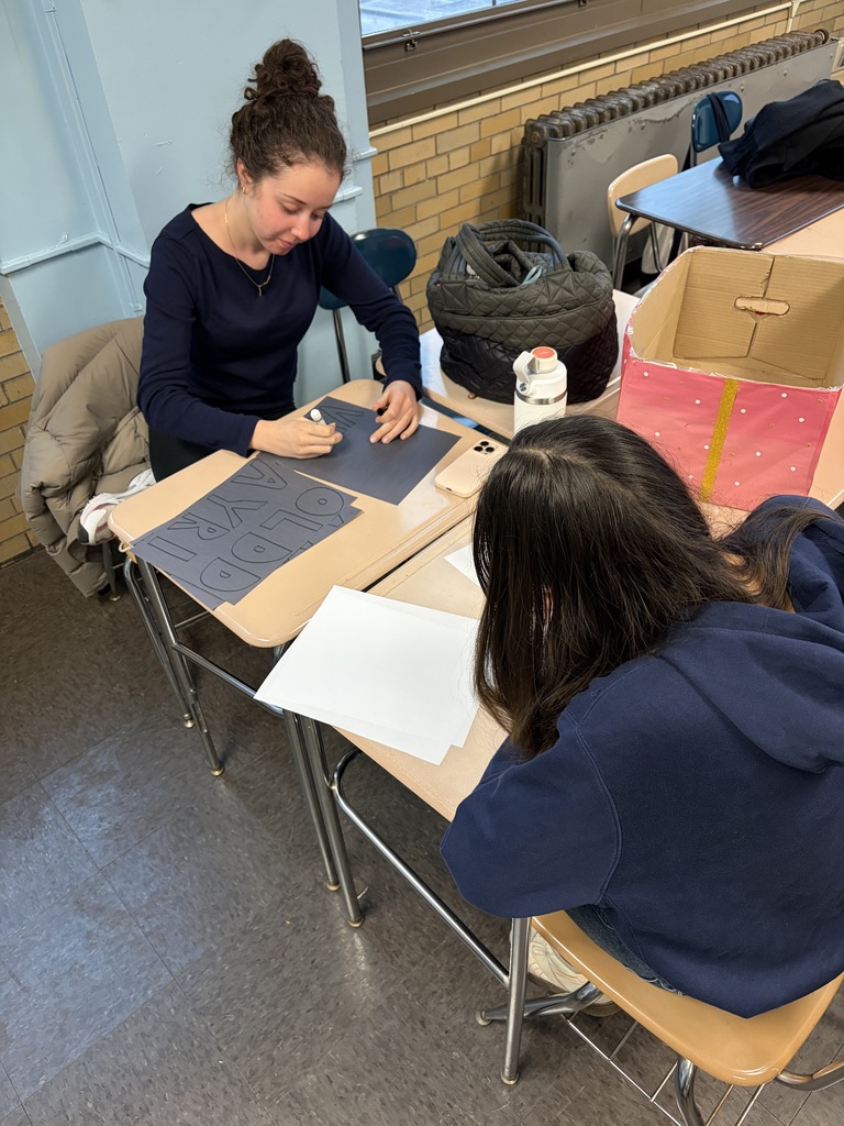 Animal Welfare Club preparing for the Holiday Drive!!!