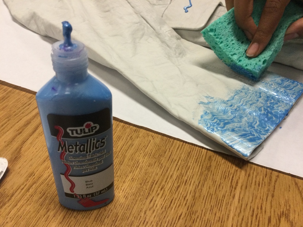 Metallic Fabric Paint