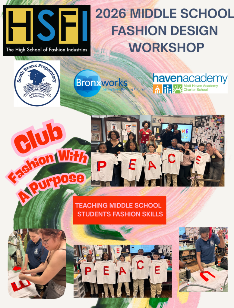 Members from Club Fashion With A Purpose served as teachers and mentors.