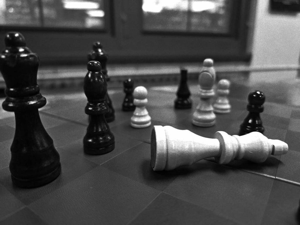 Chess Club fallen king