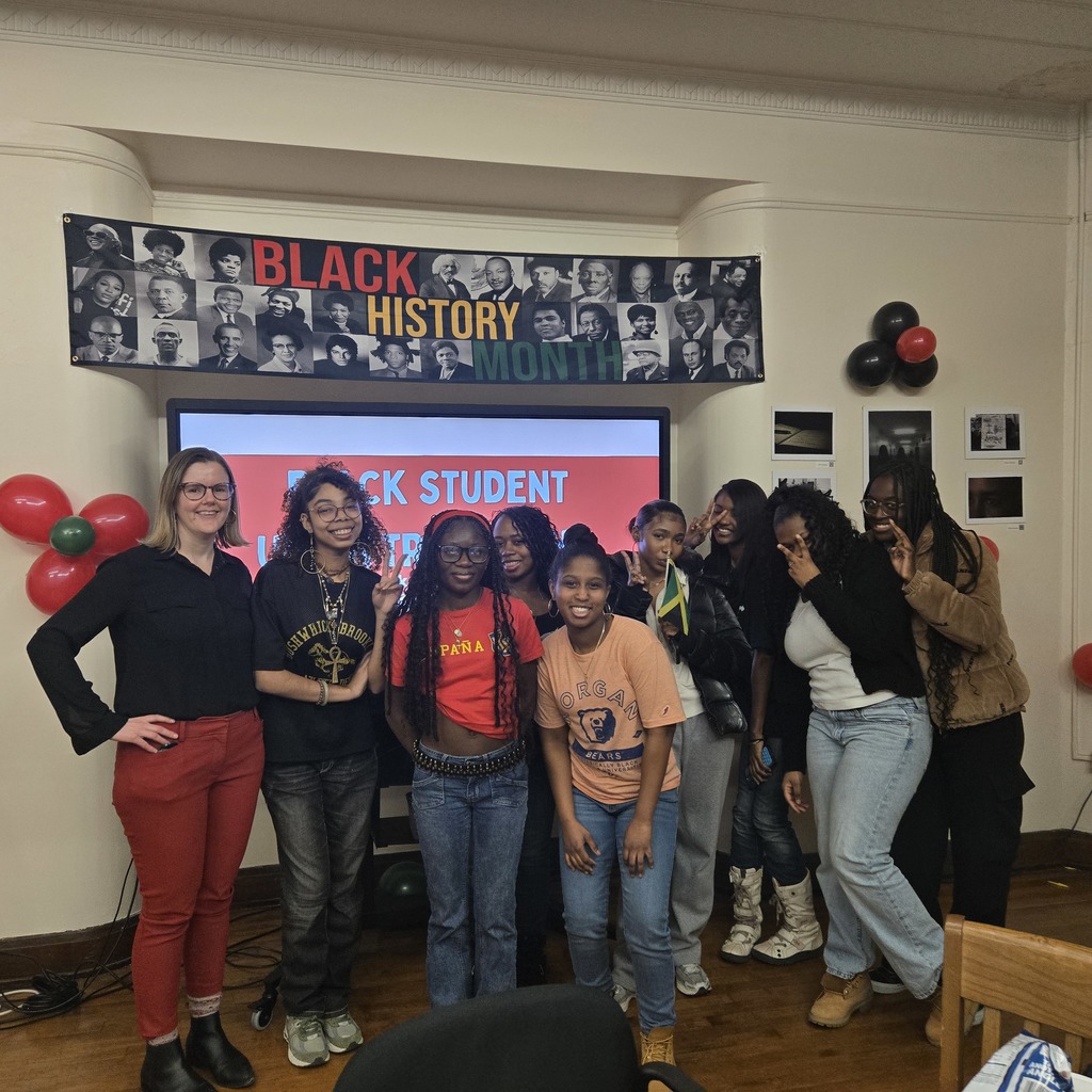 BSU members pose with club advisor.