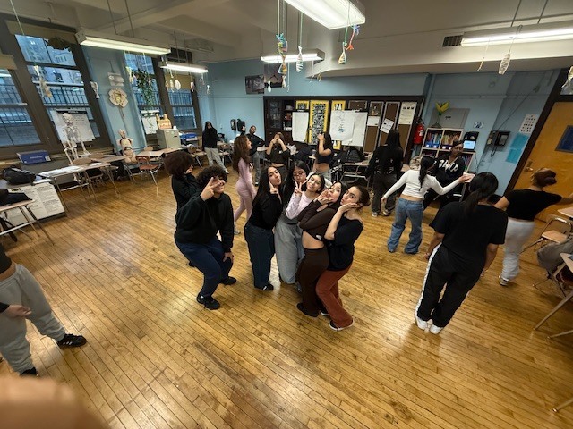 Latin Groove back to business with new routine and new members.