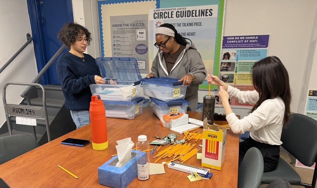 Behind the scenes at HS Fashion Industries!