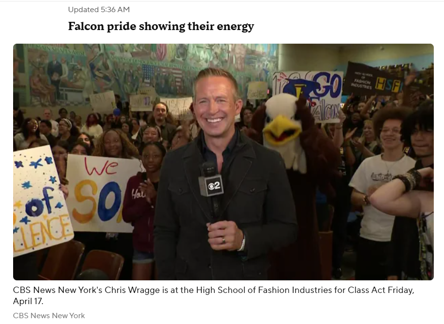 Chris Wragge & Falcons